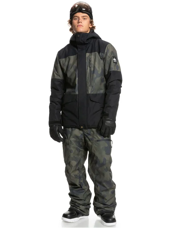 Quiksilver Mens Mission Insulated Snow Jacket
