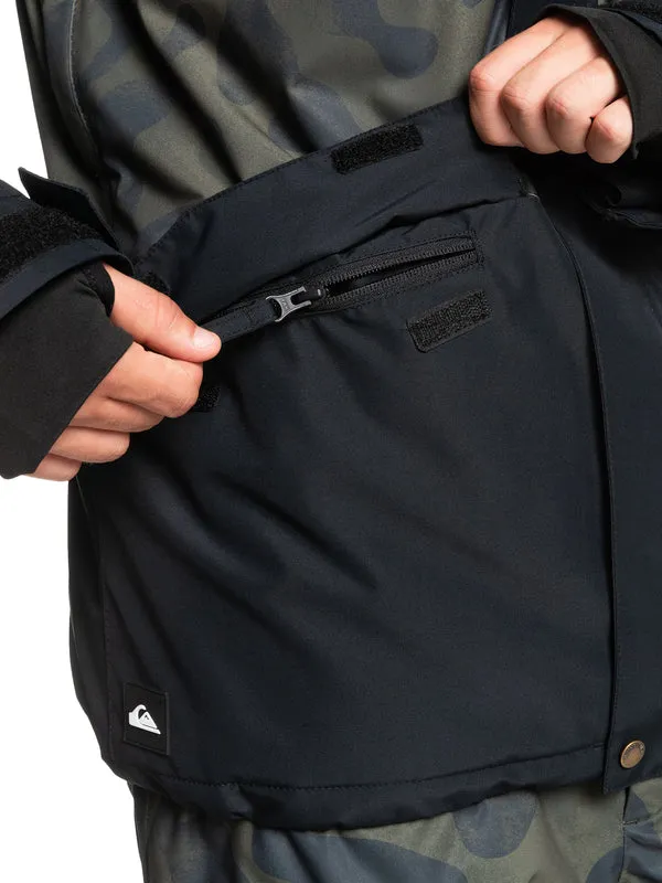 Quiksilver Mens Mission Insulated Snow Jacket