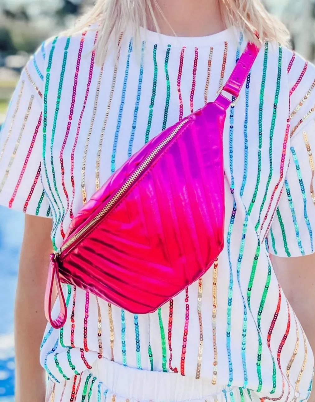 Quilted Belt Bag