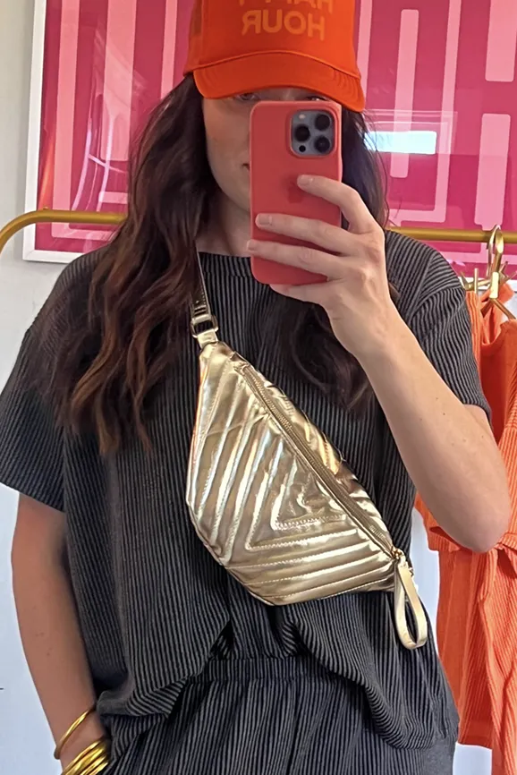 Quilted Belt Bag