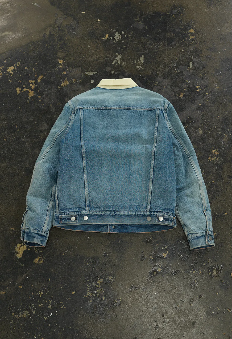 Quilted Lined Thumper Jacket Type III / Indigo