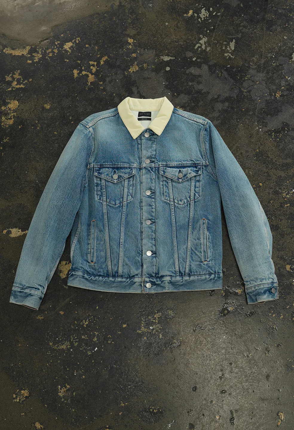 Quilted Lined Thumper Jacket Type III / Indigo