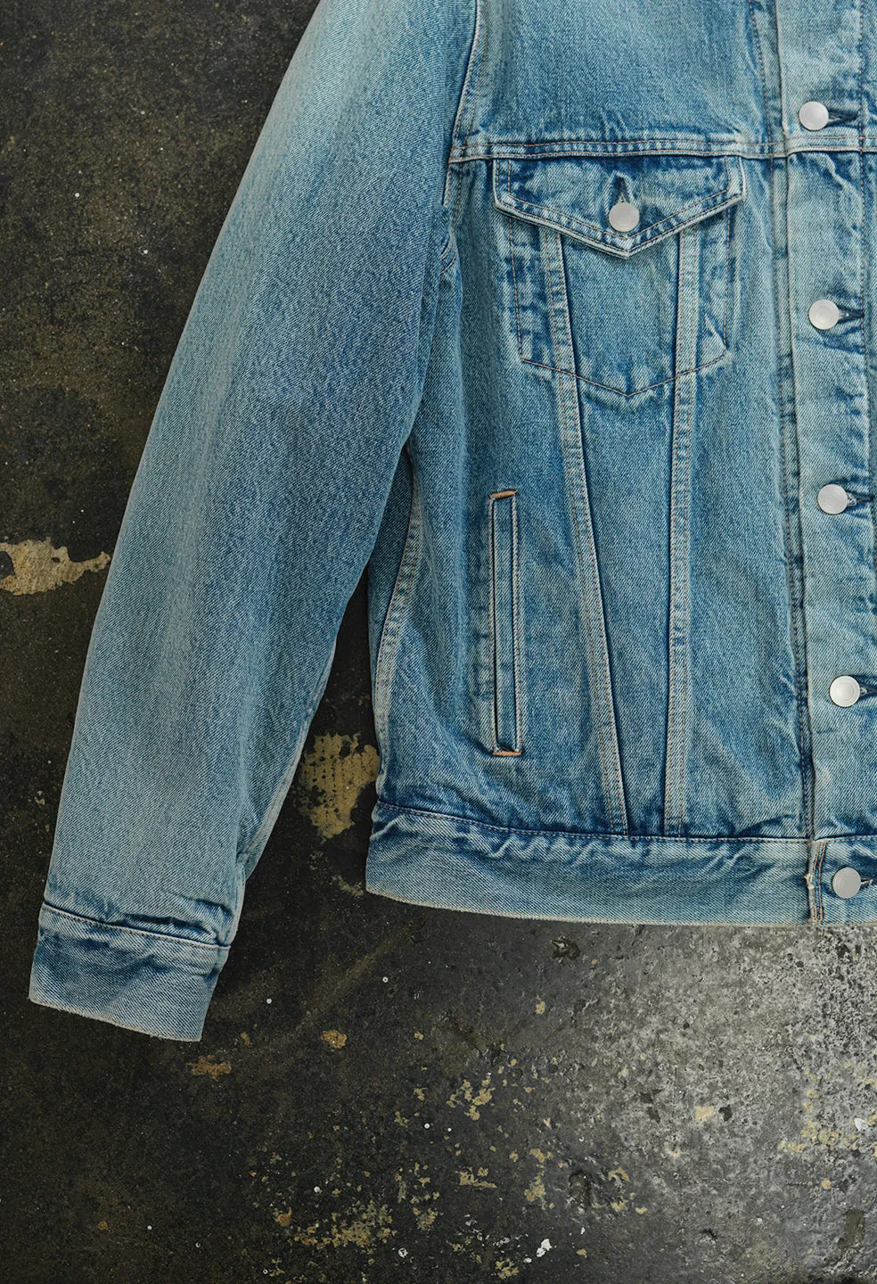 Quilted Lined Thumper Jacket Type III / Indigo