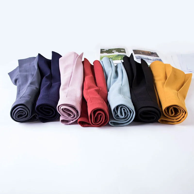 "CANDY-COLORED ELASTIC WAIST" PLEATED SKIRT K112207