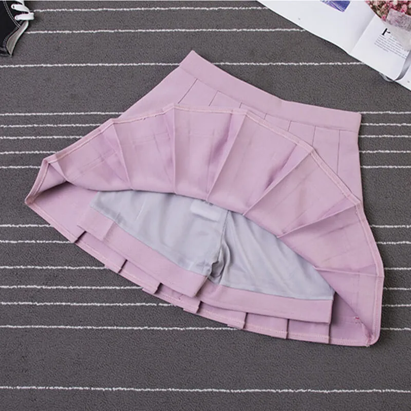 "CHIC" PLEATED SKIRT K052701