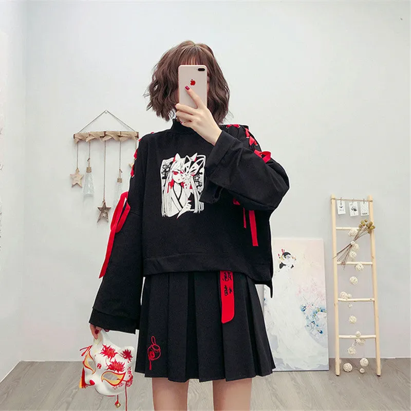 "EMBROIDERED PLEATED" SKIRT N090809