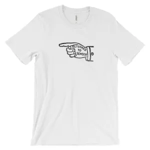 "Returned to Sender" Postage Stamp Unisex Tee