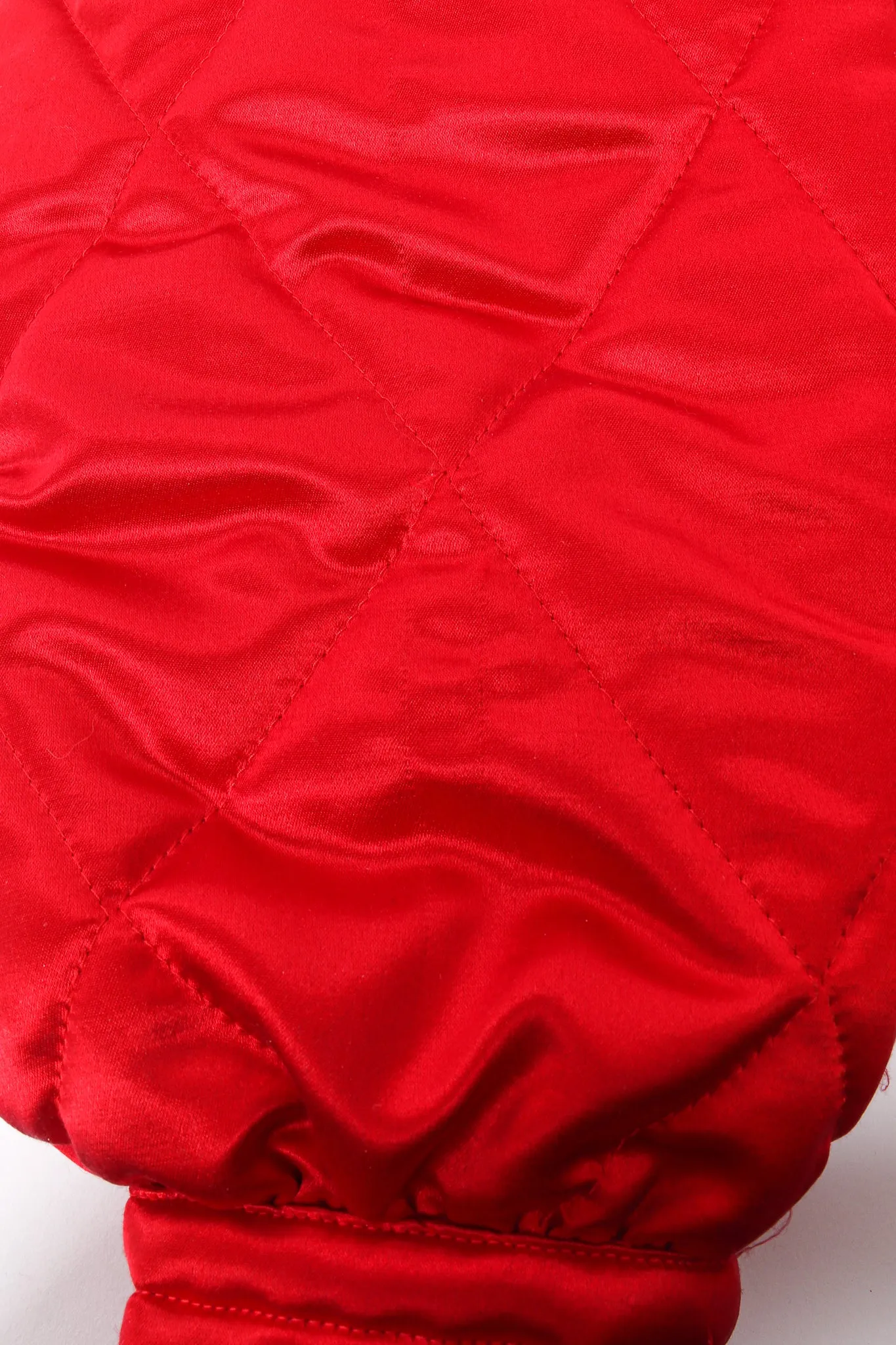 Rainbow Jewel Quilted Satin Bomber