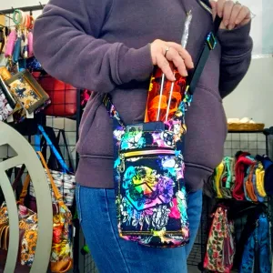Rainbow Splatter Tumbler Crossbody