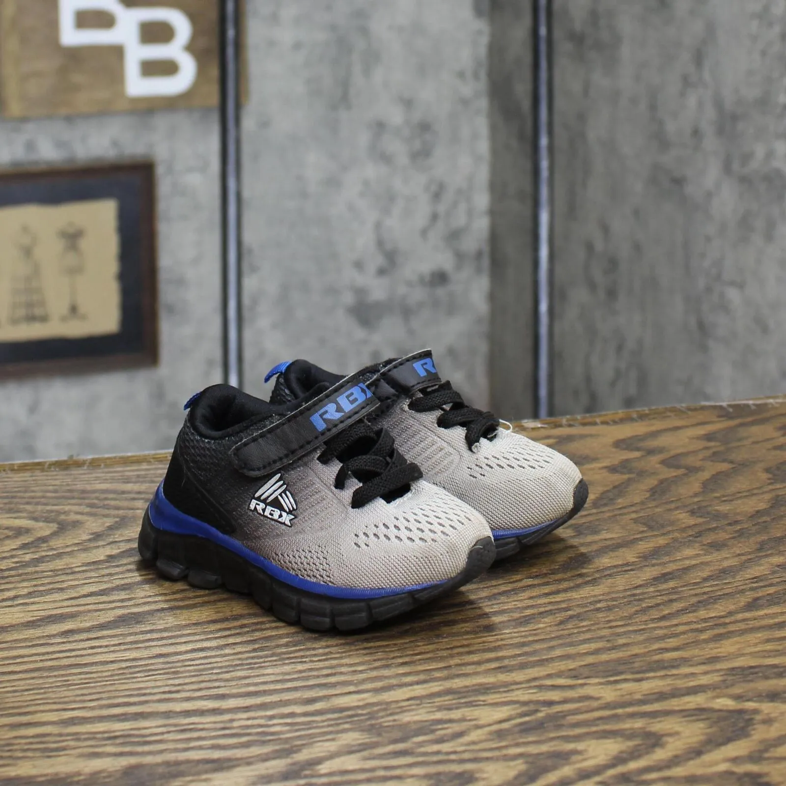 Rbx Toddler Boys Slip On Latch Sneakers 1668f9fd64b0fc Blue / Gray 5