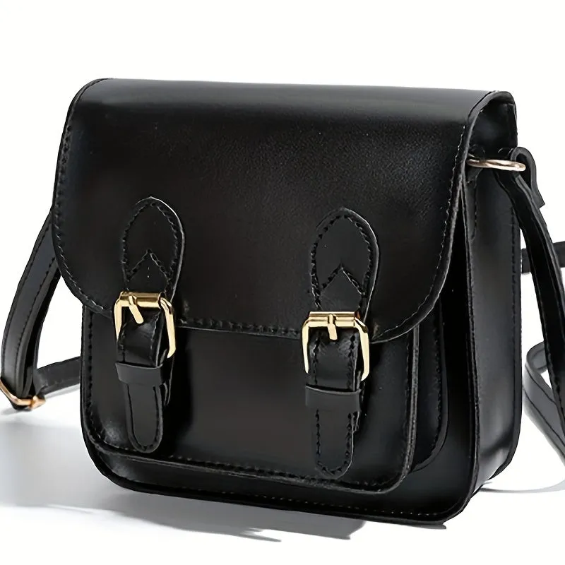 realaiot  Vintage Leather Shoulder Bag Handbag Crossbody Bags For Men