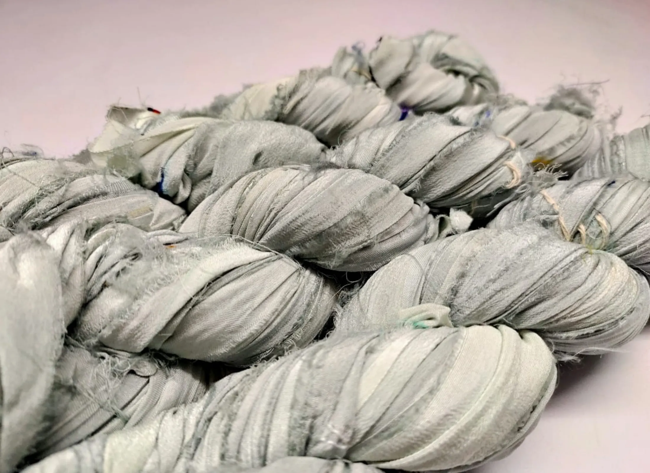 Recycled Chiffon Ribbon - LSmoke