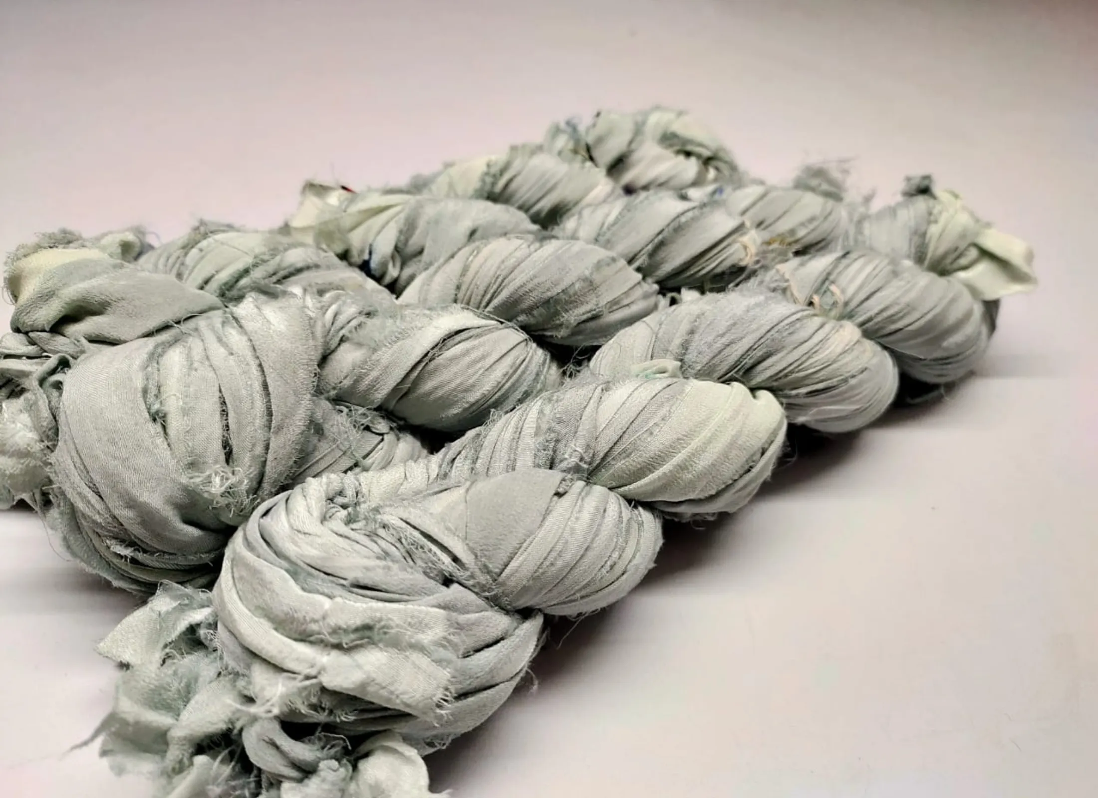 Recycled Chiffon Ribbon - LSmoke
