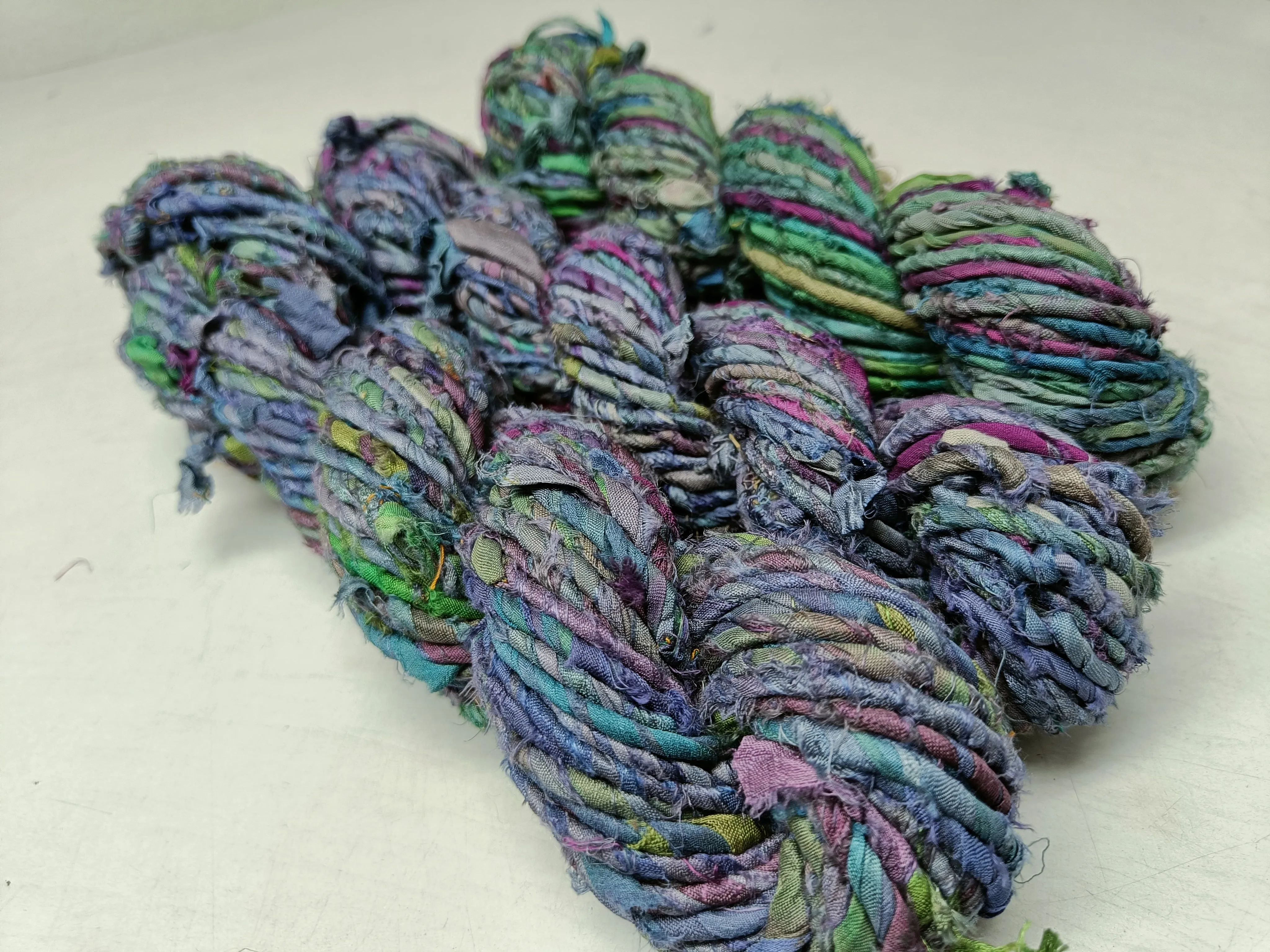 Recycled Twisted Ribbon - Ash Grey