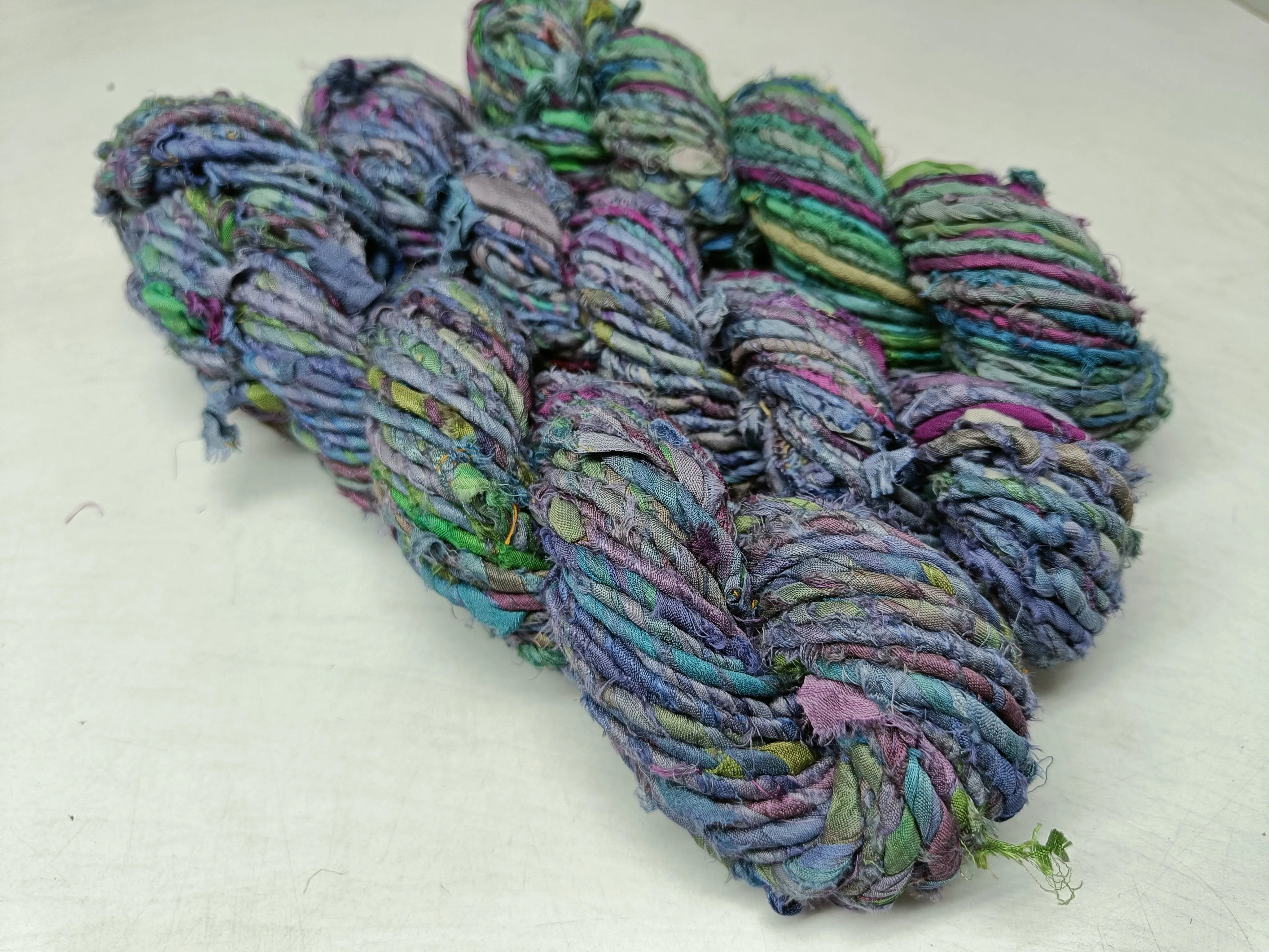 Recycled Twisted Ribbon - Ash Grey