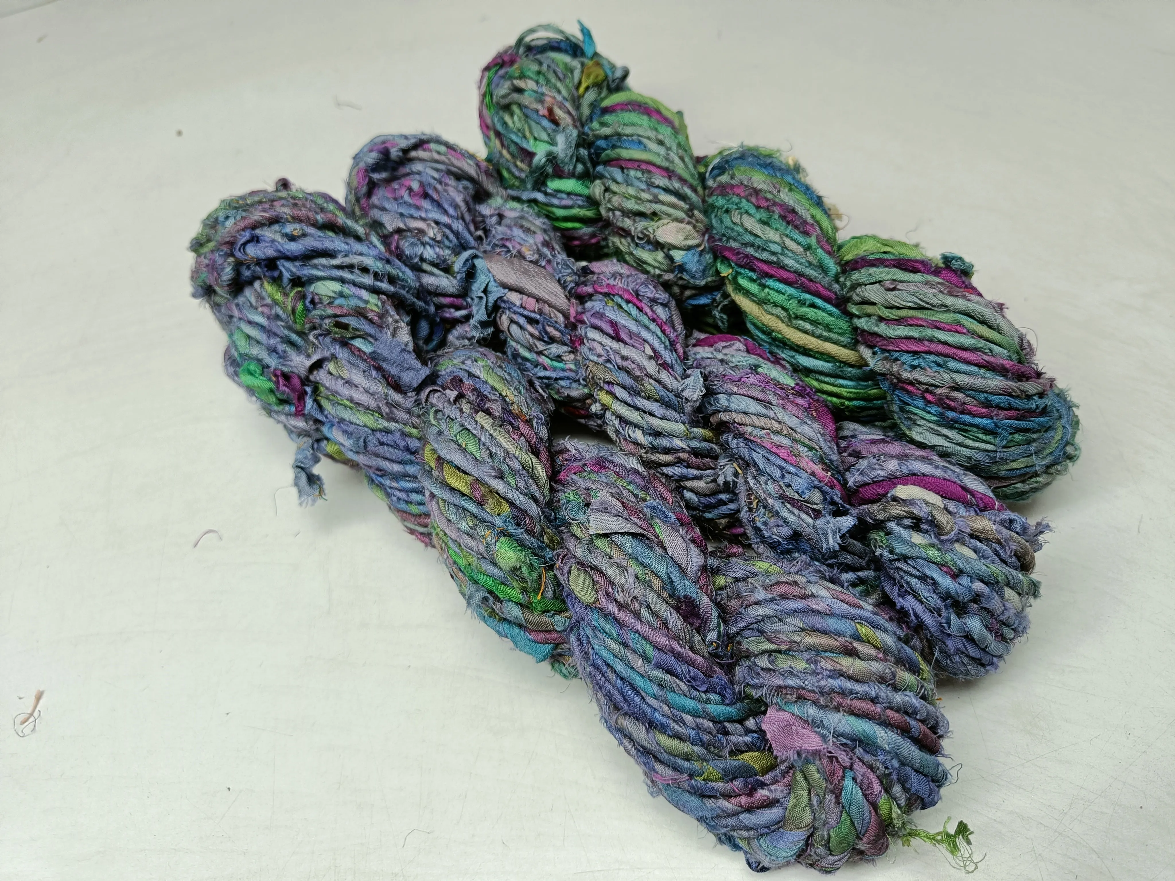 Recycled Twisted Ribbon - Ash Grey