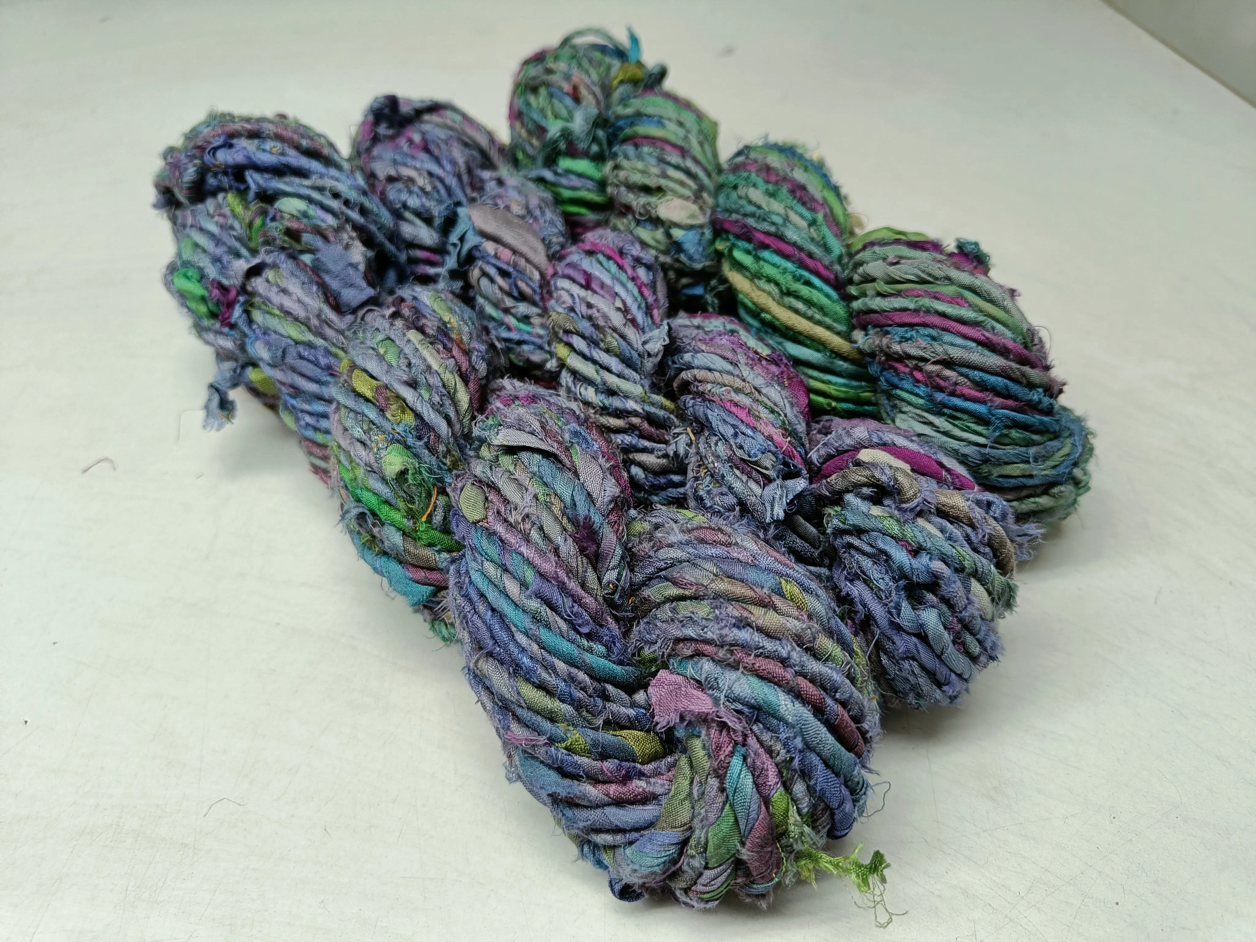 Recycled Twisted Ribbon - Ash Grey