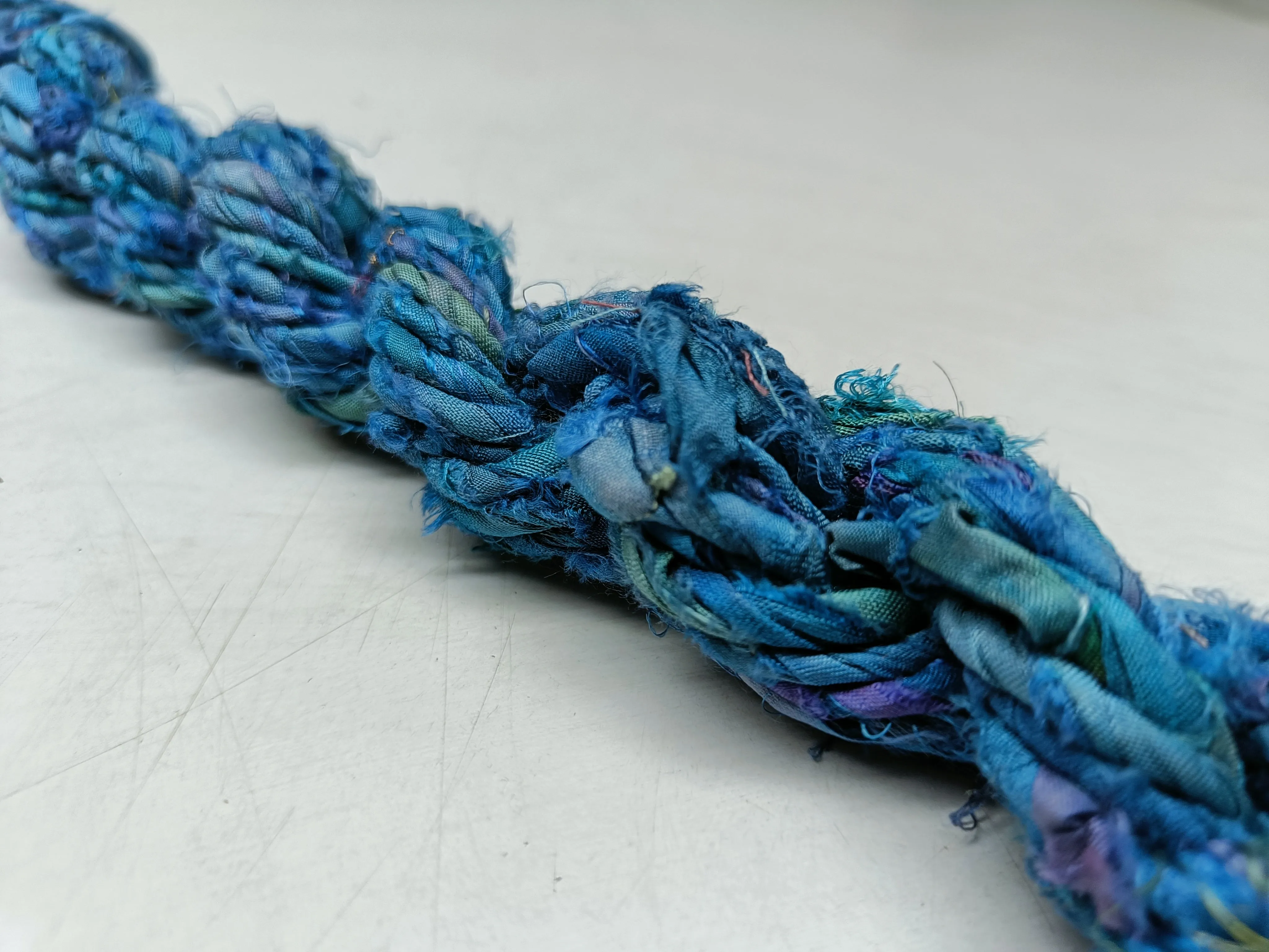 Recycled Twisted Ribbon - Gentle Sea
