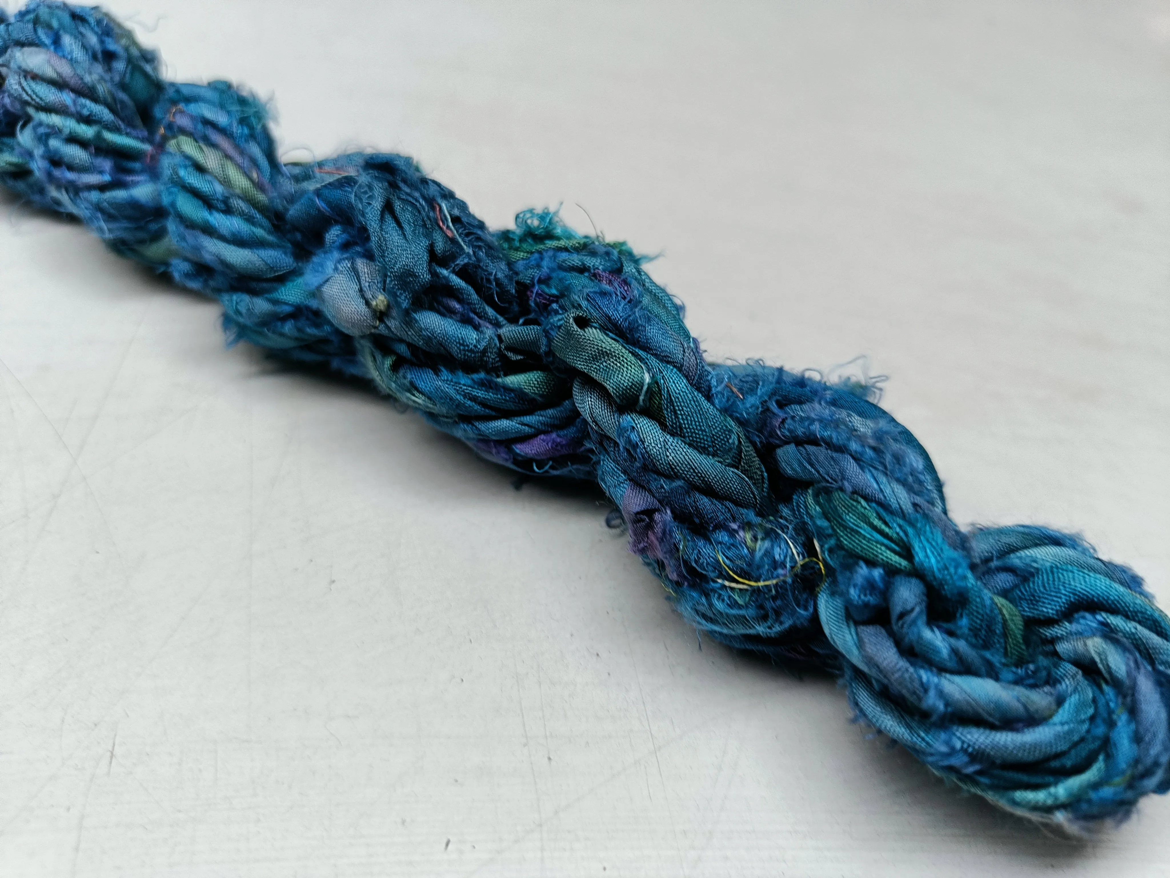 Recycled Twisted Ribbon - Gentle Sea