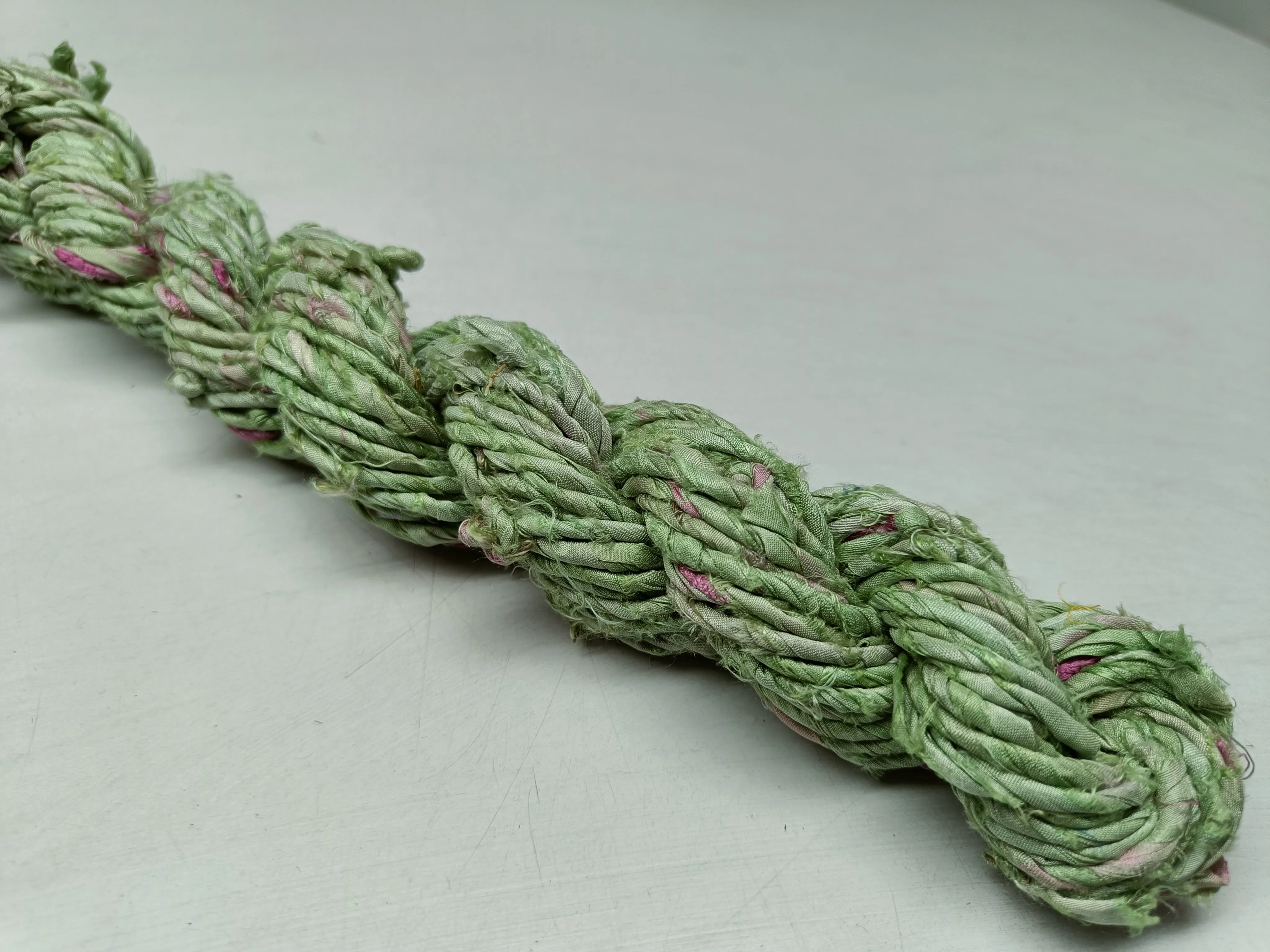 Recycled Twisted Ribbon - Pickle