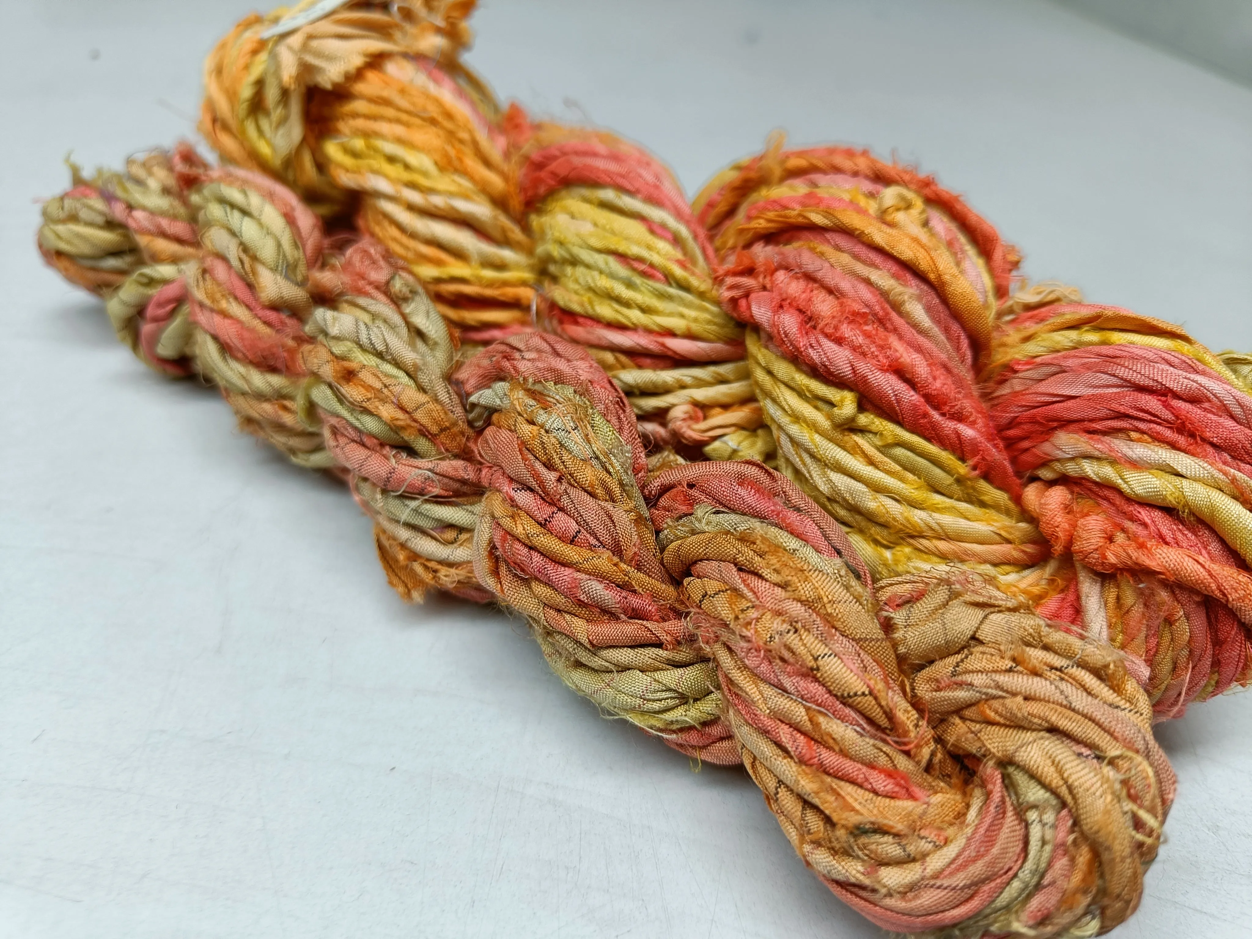 Recycled Twisted Ribbon - Sunset