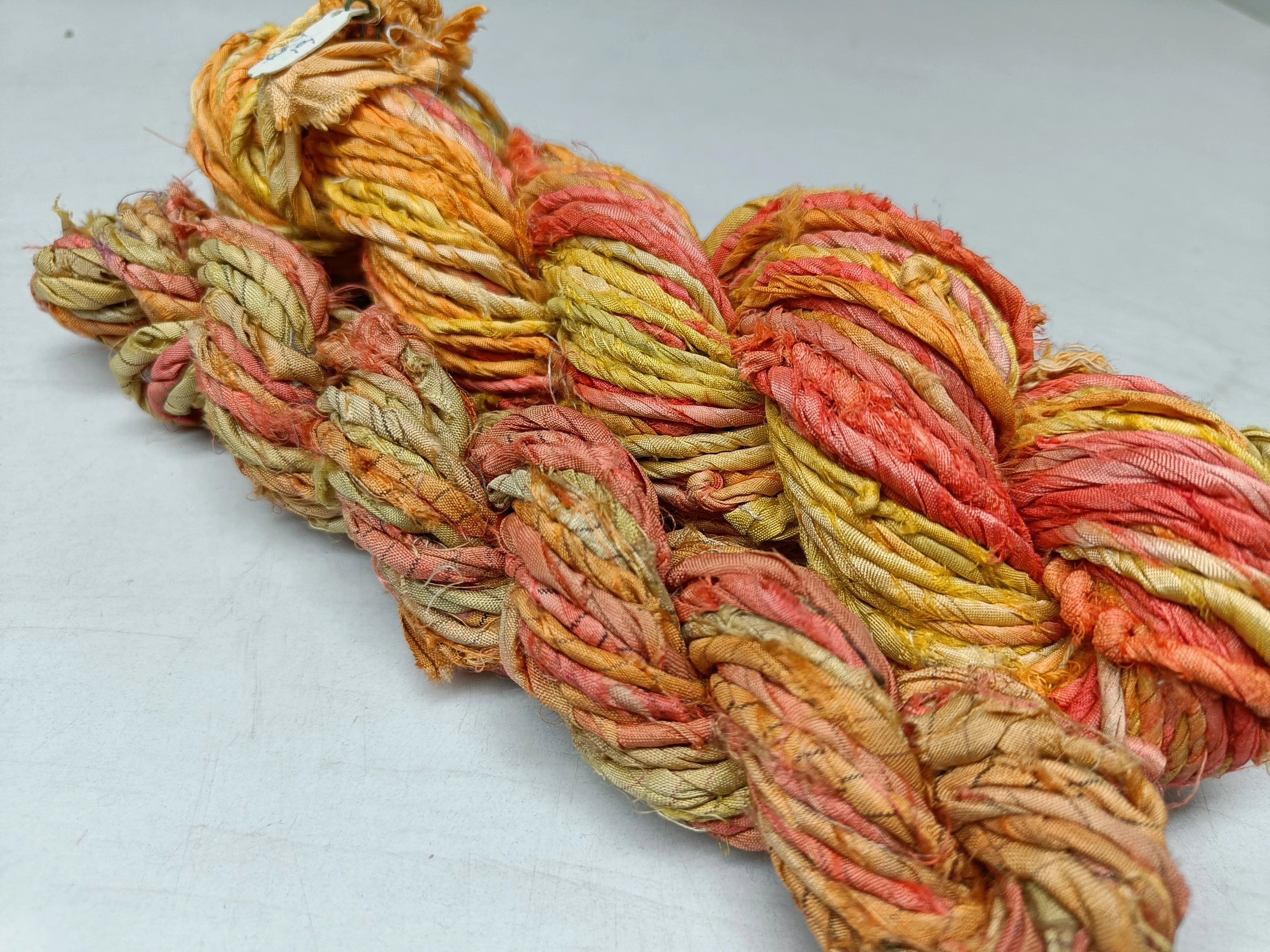 Recycled Twisted Ribbon - Sunset