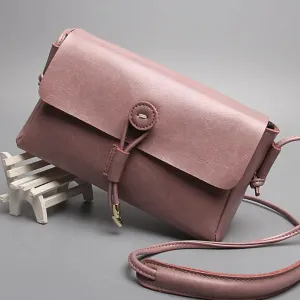Retro Cross-Body Leather Bag
