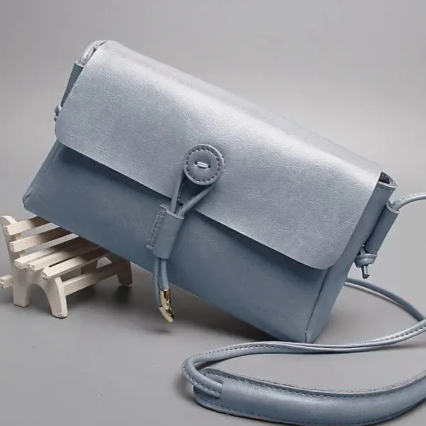 Retro Cross-Body Leather Bag