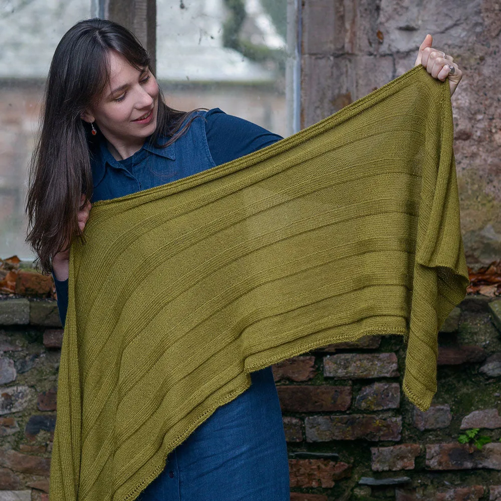 Ribbed Shawl Pattern