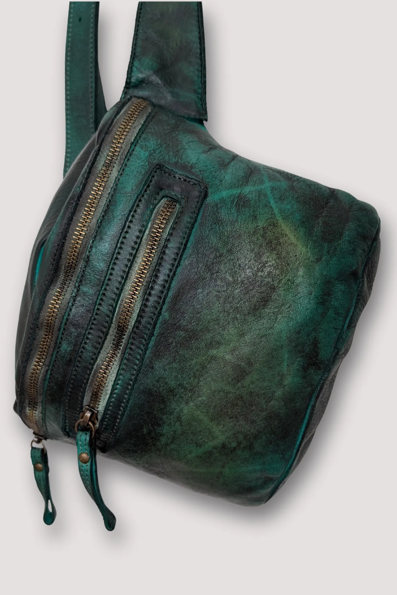 Rider Crossbody Sling Bag - Gold Green - MENS - CANADA