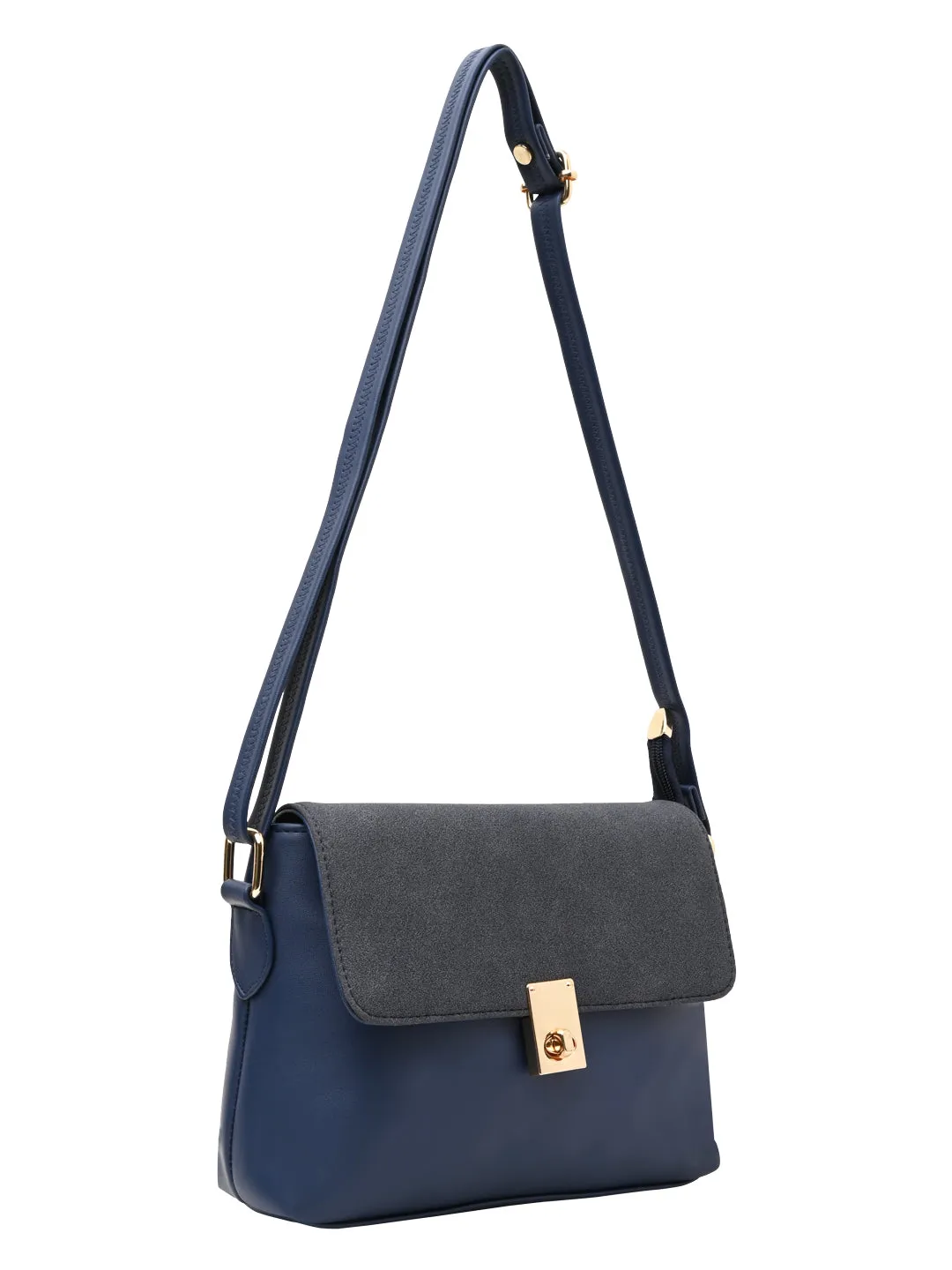 Rocia By Regal Navy Women Solid Crossbody