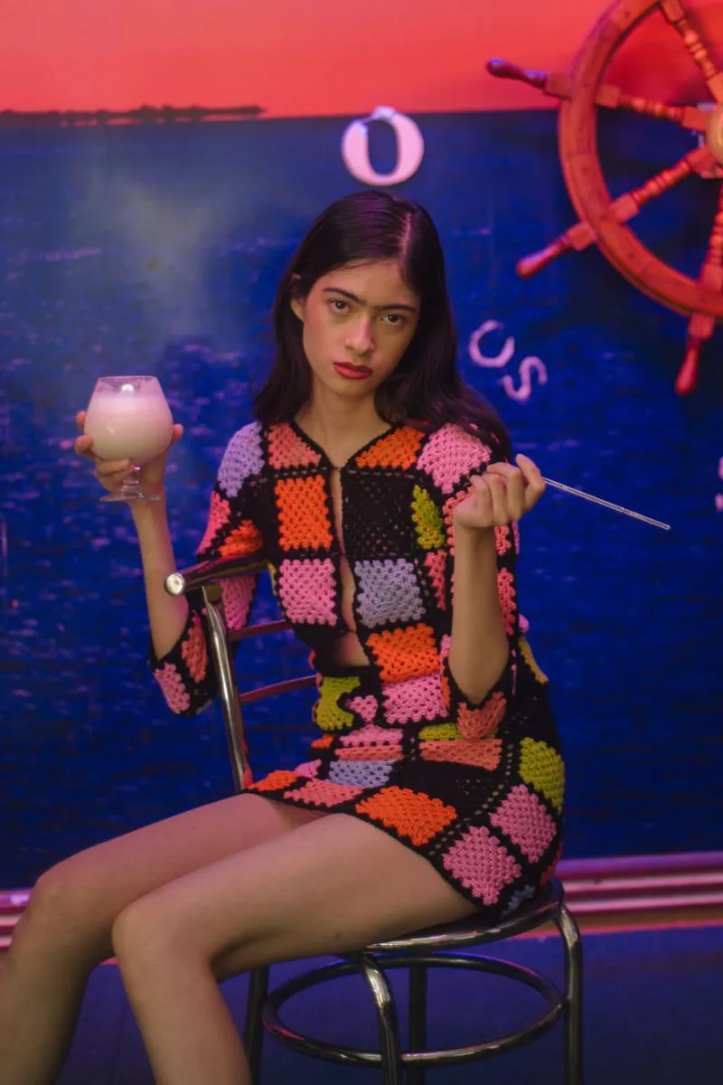Romy Mini Skirt in Odeon