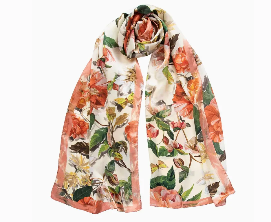 Rosa Silk Scarf