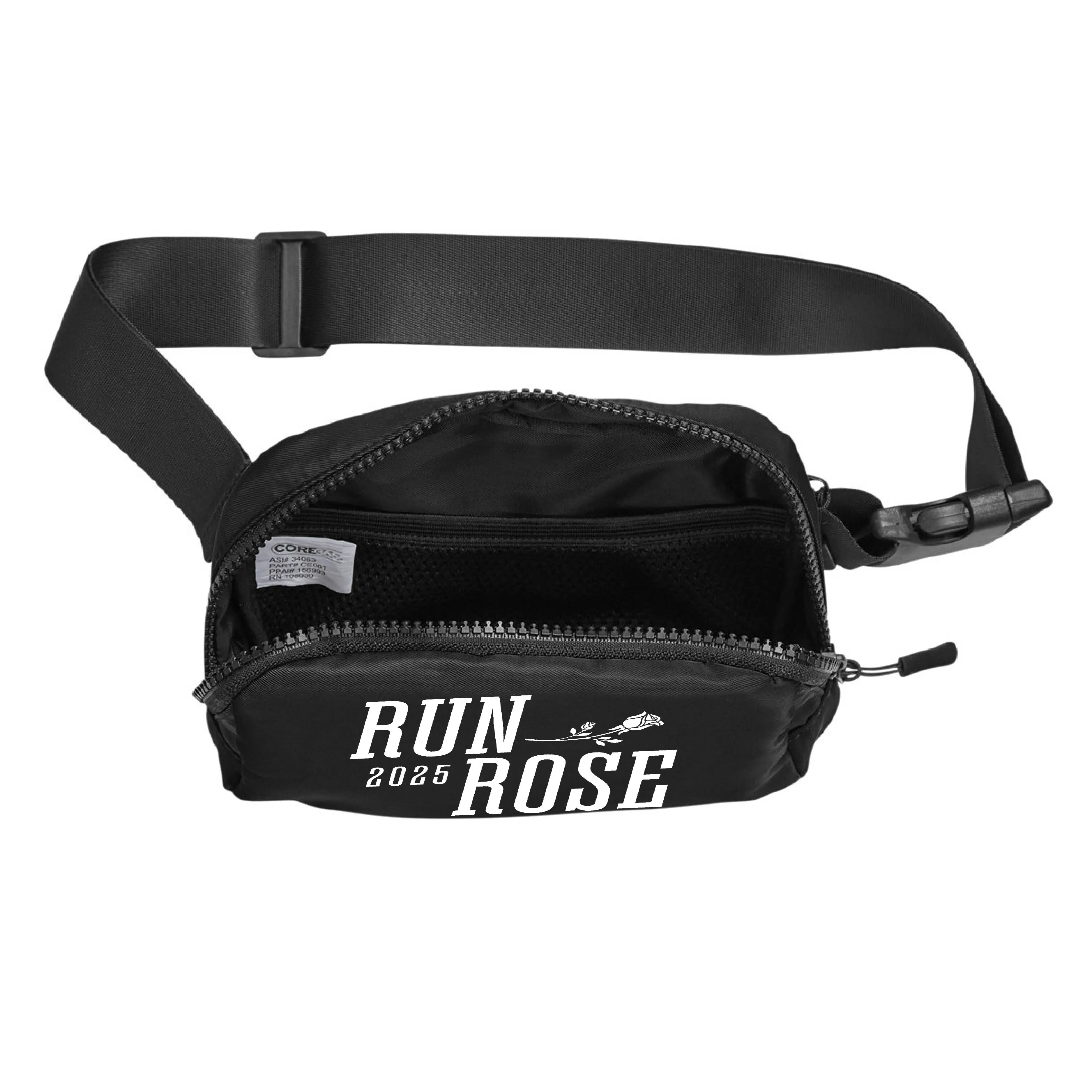 Rose Bowl Half Marathon & 5K - Waterproof Cross Body Belt Bag (CE061) (RB05)