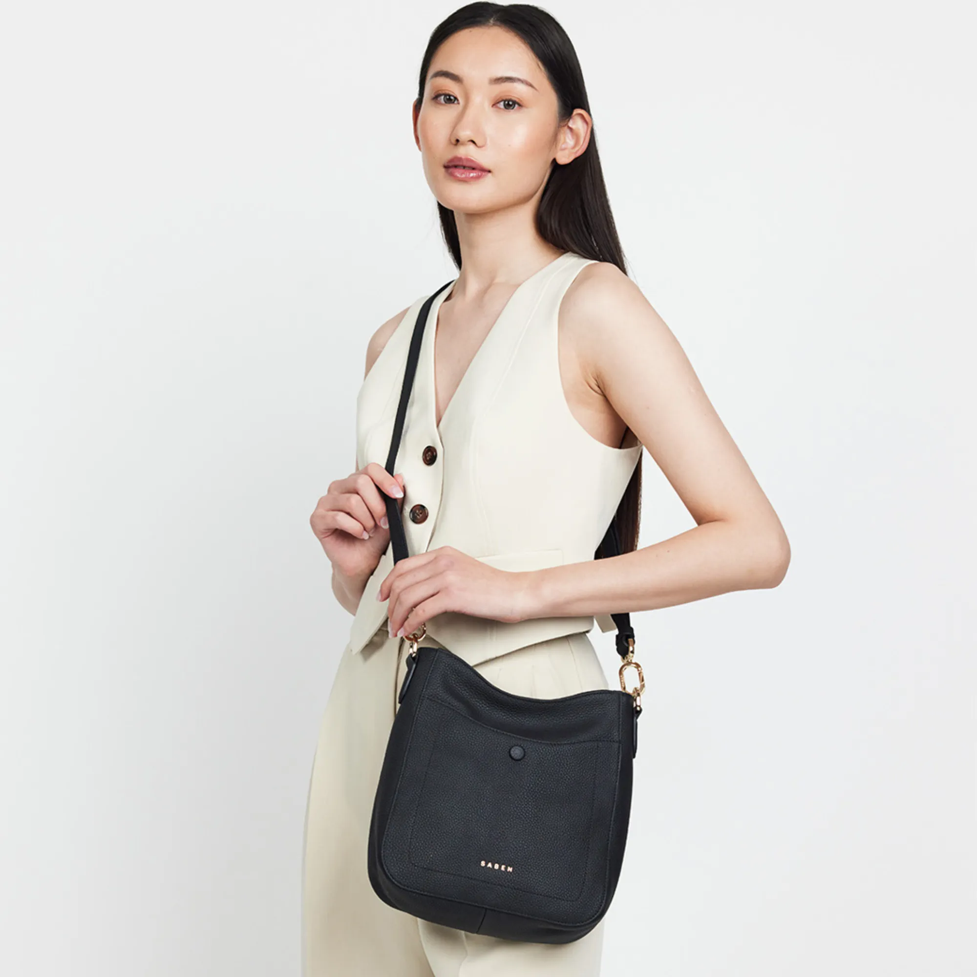Saben - Rosie Shoulder Bag - Black