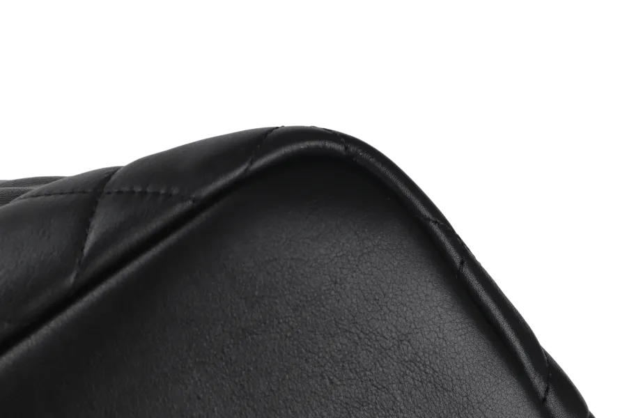 SAINT LAURENT YSL ES GIANT TRAVEL BAG QUILTED LEATHER BLACK COLOR GOLD HARDWARE WITH LOCK&KEYS AND DUST COVER