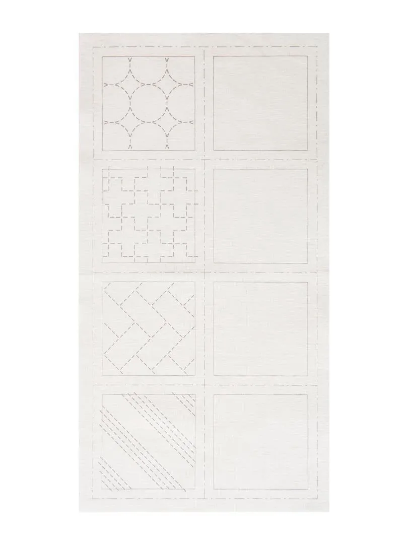 Sashiko Coaster Set - Beginner White