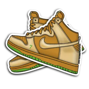 SB Dunk High "Lucky" Sneaker Sticker
