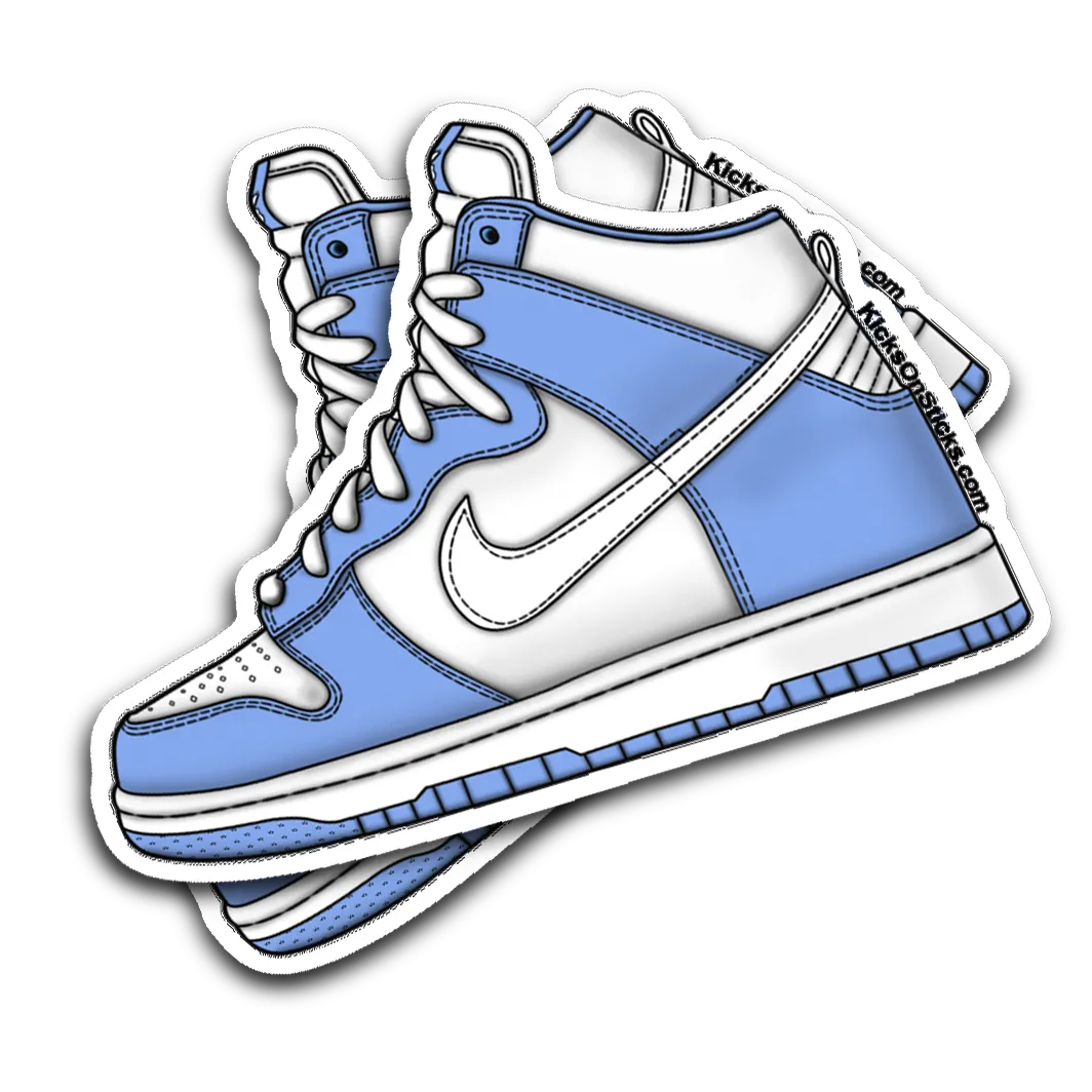 SB Dunk High "Rivalry" Sneaker Sticker