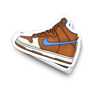 SB Dunk High "Skate Mental" Sneaker Sticker