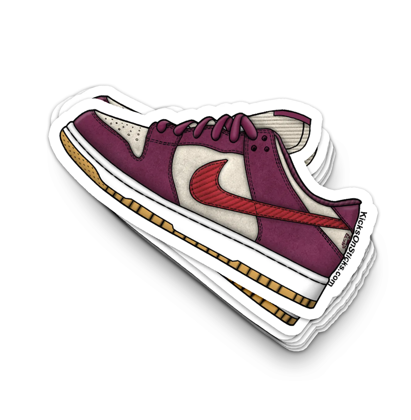 SB Dunk Low "Girls That Skate" Sneaker Sticker