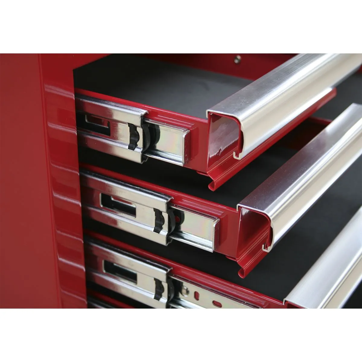 Sealey Superline Pro Topchest 10 Drawer with Ball-Bearing Slides Heavy-Duty - Black
