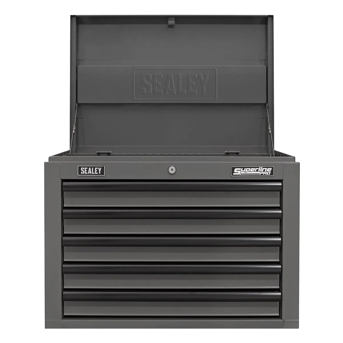 Sealey Superline Pro Topchest 5 Drawer with Ball-Bearing Slides - Grey/Black