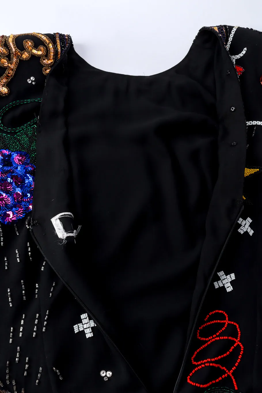 Sequin & Bead Pop Art Dress