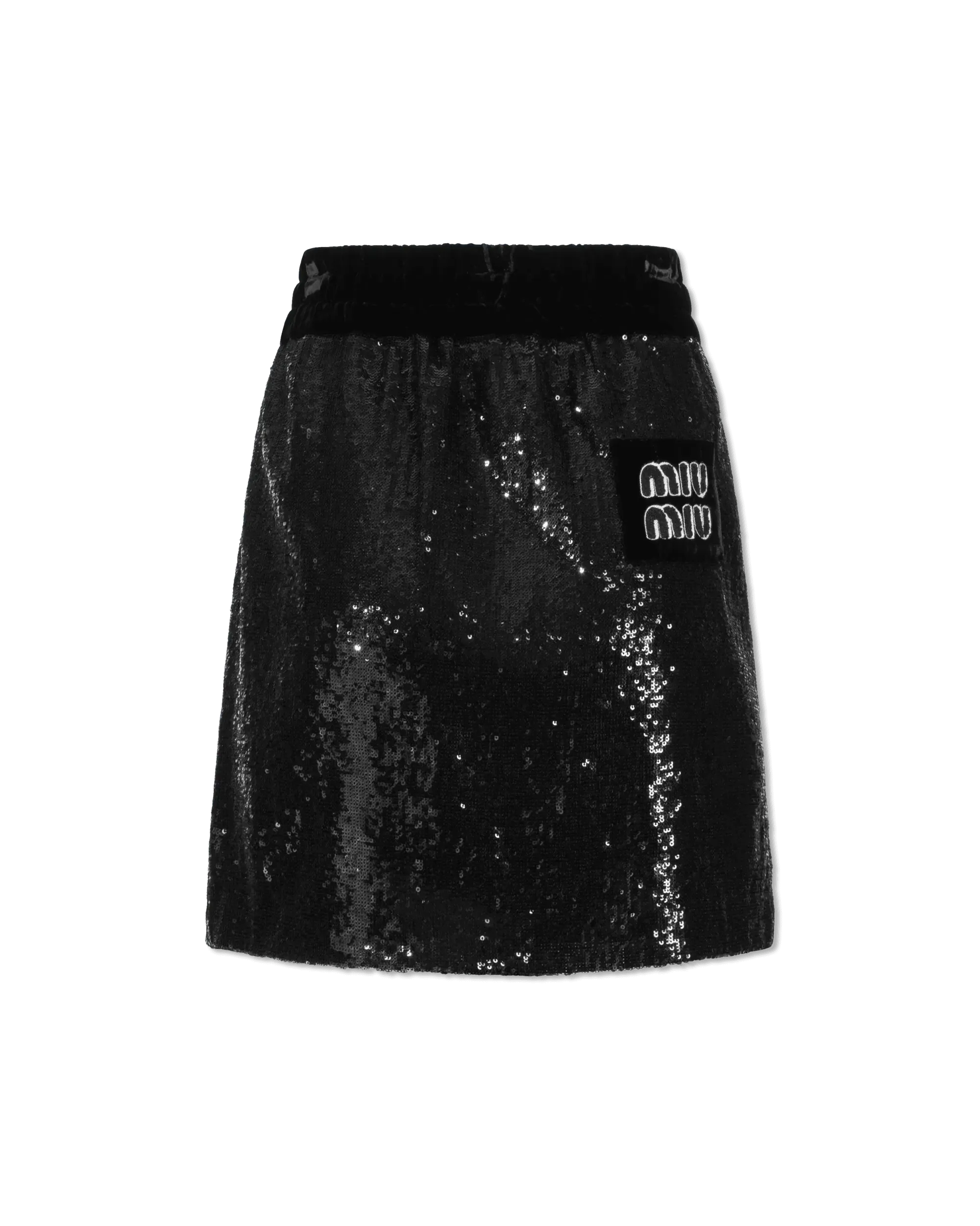 Sequined Mini Skirt