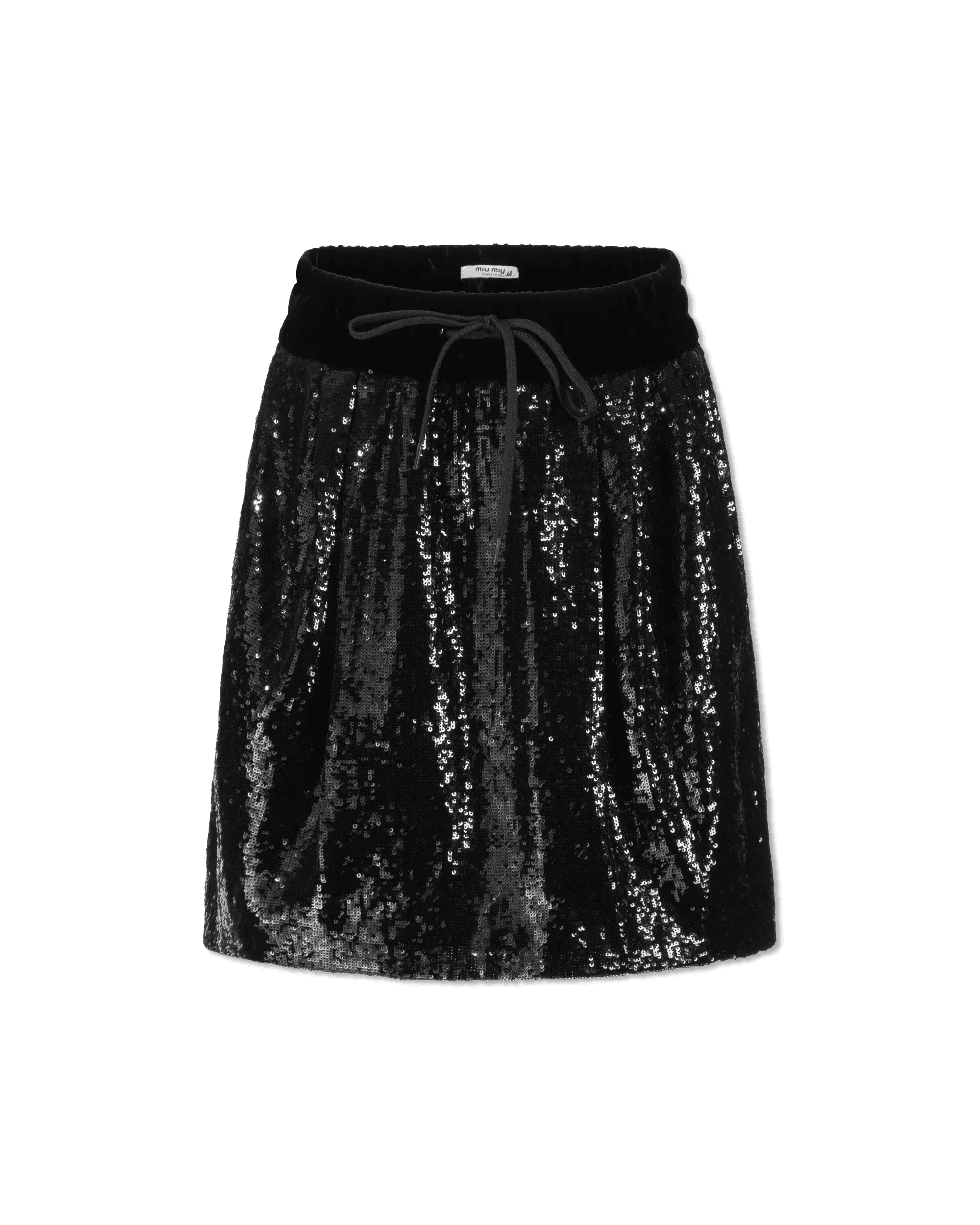 Sequined Mini Skirt