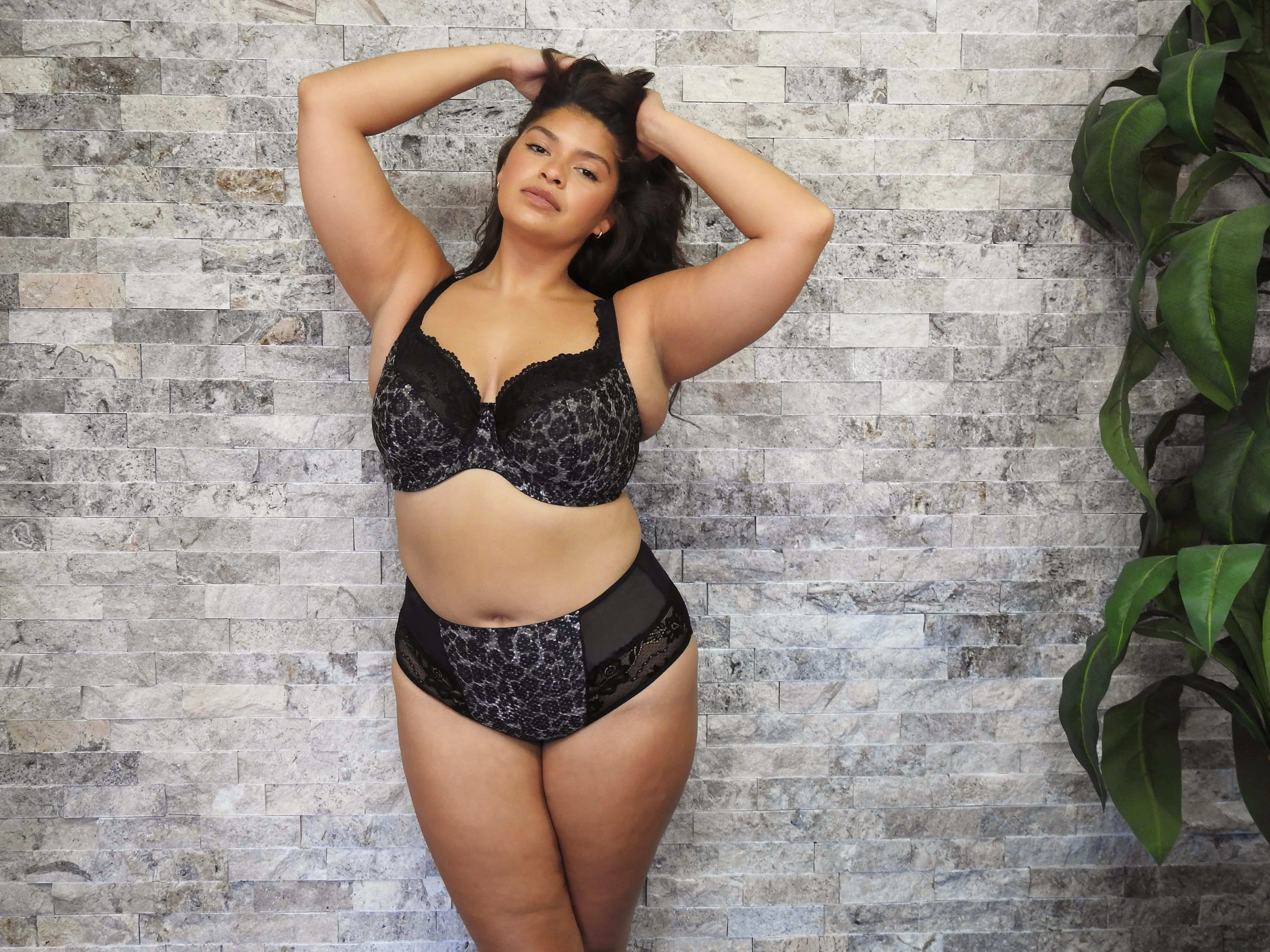 Serena Lace Bra - Leopard