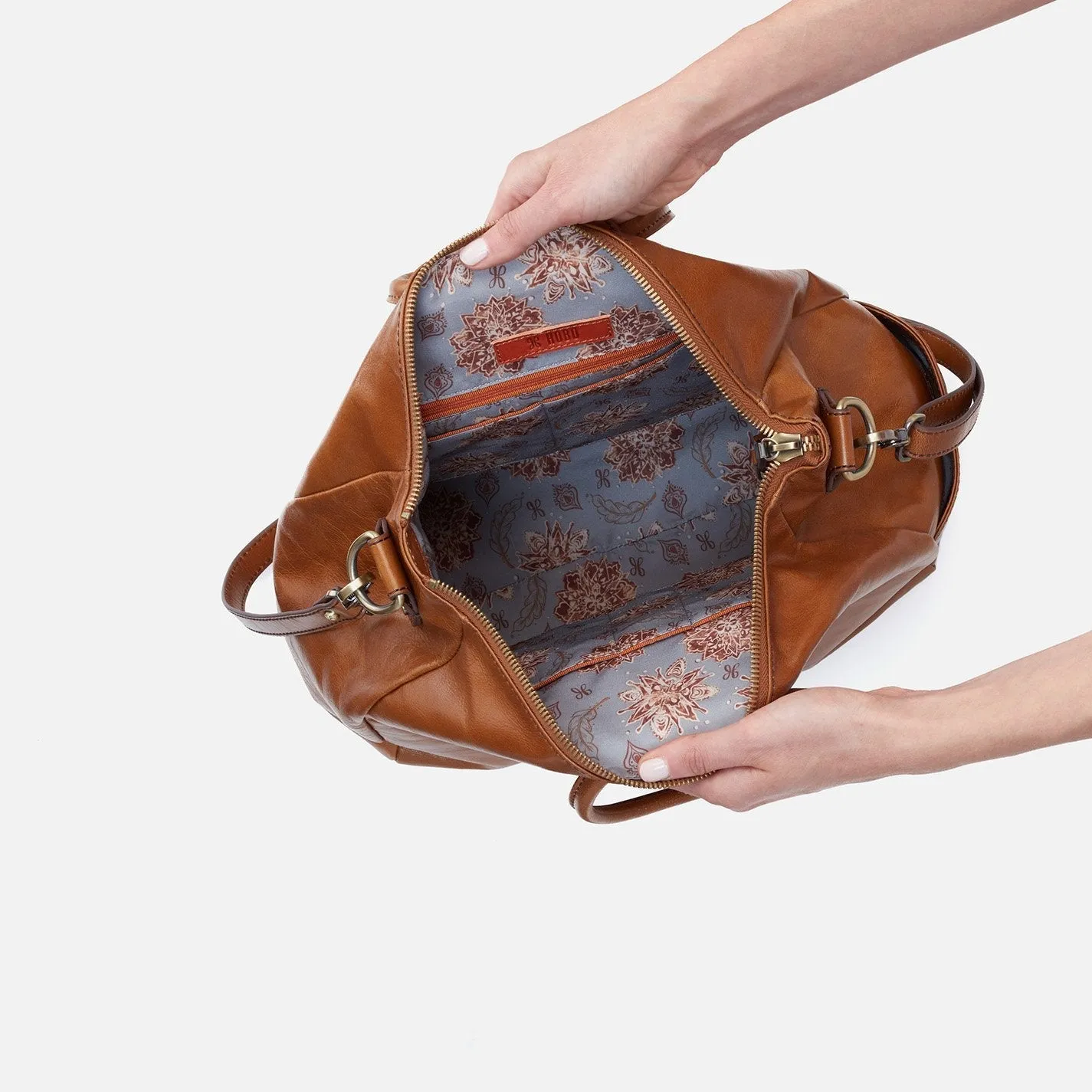 Sheila Large Satchel Truffle