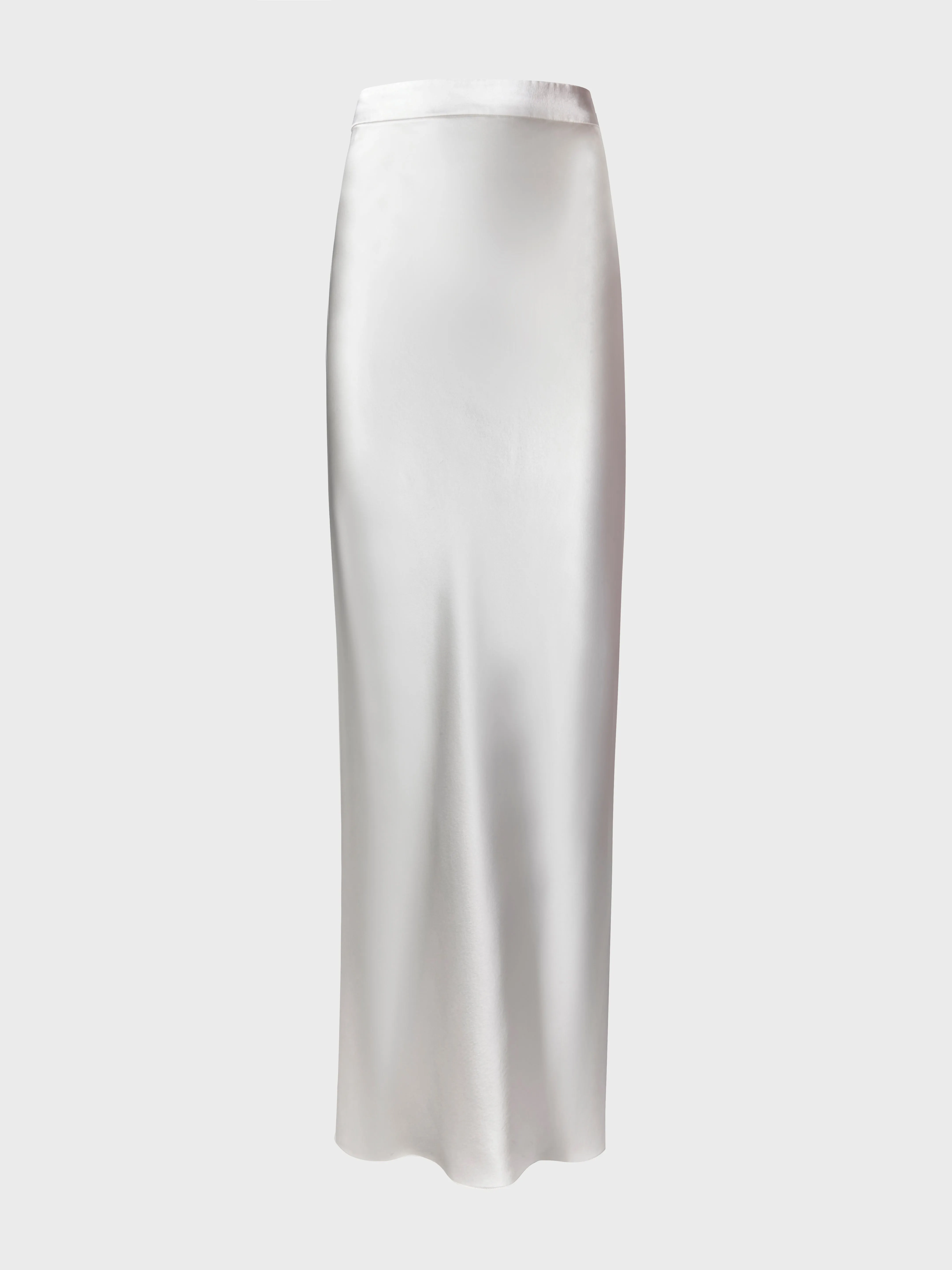 Silk Bias Maxi Skirt
