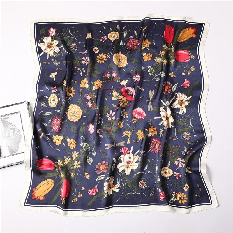 Silk Scarf Royal